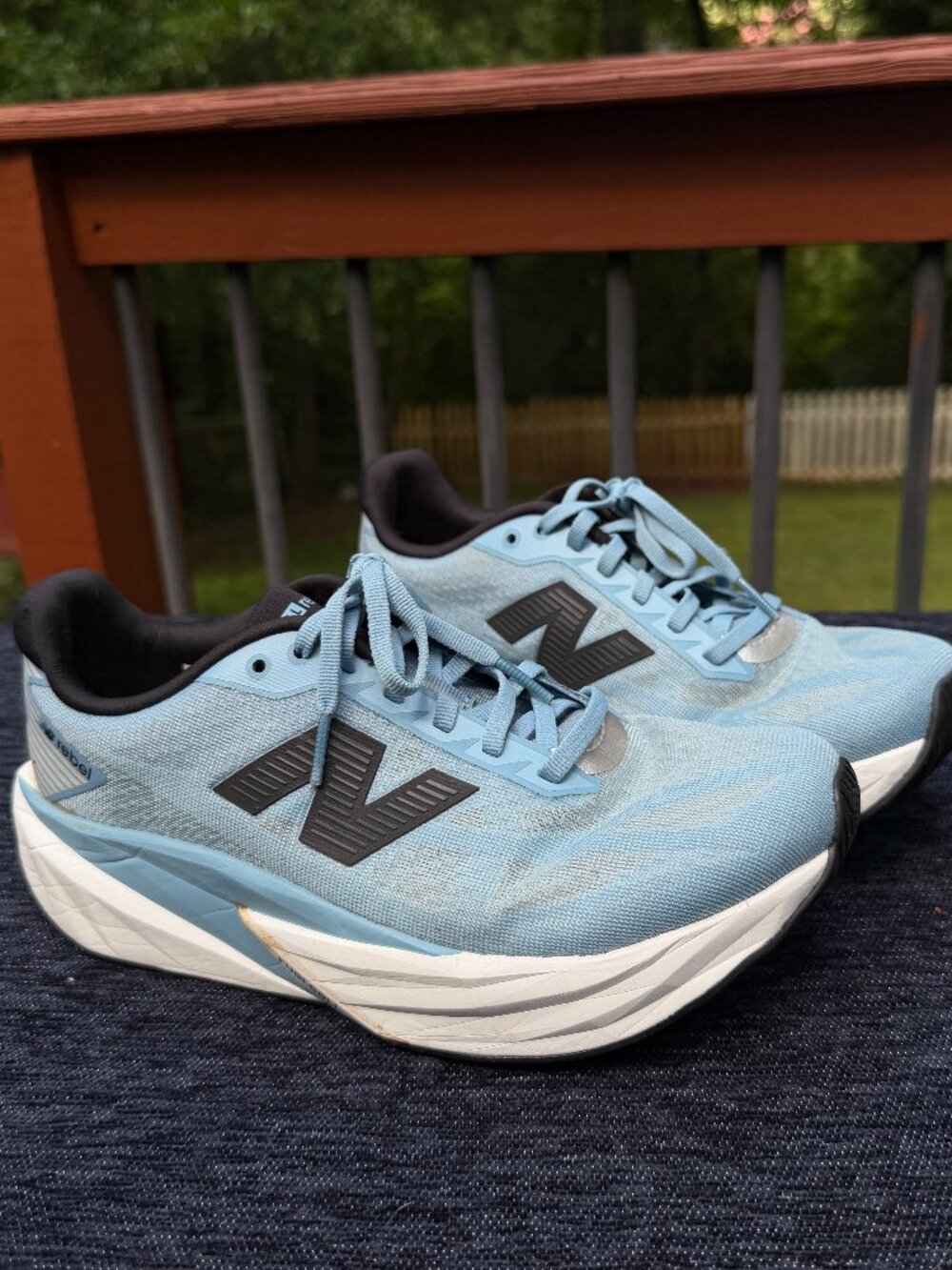 New Balance FuelCell Rebel v5 Blue/White, Womens Size 9, Mens 7.5
